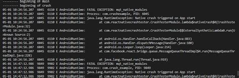 rw_lib android|Diagnose native crashes .